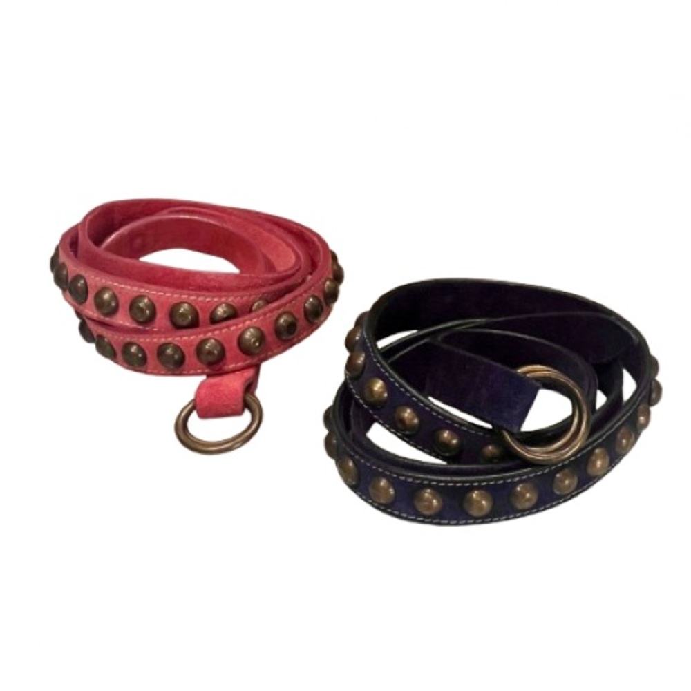 Studded Leather Belts